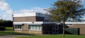 Belmont Community Centre from outside the main enterance
